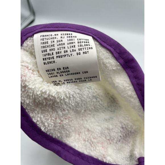 Vintage 1990s Disney Pocahontas Wash Cloth Hand Mitt RARE - New With Tags - Picture 4 of 6